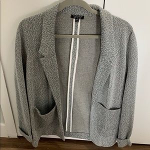 TOPSHOP Sweater Blazer (Size 6)